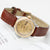 Rolex Datejust Lady ref. 69173 Steel/Gold - Champagne Dial - Leather Strap