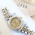 Rolex Datejust Lady ref. 69173 Steel/Gold- Jubilee Bracelet - Champagne Roman Dial