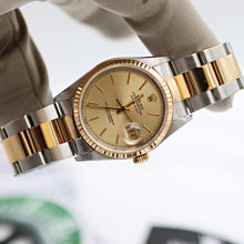 Load image into Gallery viewer, Rolex Datejust 36 ref. 16233 Tapestry dial - Oyster Bracelet - Full Set

