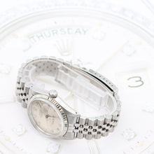 Load image into Gallery viewer, Rolex Datejust ref. 16014 - Silver Diamonds dial - Jubilee bracelet

