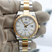 Carica l'immagine nel visualizzatore di Gallery, Rolex Datejust ref. 126333 White Dial Oyster bracelet - Full Set
