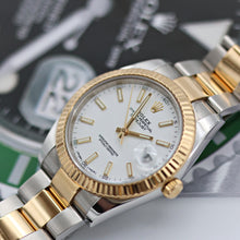 Carica l'immagine nel visualizzatore di Gallery, Rolex Datejust ref. 126333 White Dial Oyster bracelet - Full Set
