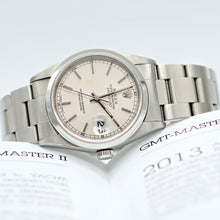 Load image into Gallery viewer, Rolex Datejust 36 ref. 16200 Silver Dial - Oyster Bracelet
