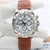 Rolex Daytona ref. 116519 White Arabic Dial - White Gold 18K - Leather Strap