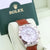 Rolex Daytona ref. 116519 White Arabic Dial - White Gold 18K - Leather Strap