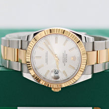 Carica l'immagine nel visualizzatore di Gallery, Rolex Datejust ref. 126333 Silver Dial Oyster bracelet - Full Set
