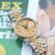 Rolex Datejust 36 ref. 16233 Champagne Linen dial - Jubilee Bracelet
