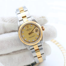 Load image into Gallery viewer, Rolex Datejust Lady ref. 69163 Steel/Gold - Oyster Bracelet - Champagne Diamonds Dial
