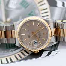 Bild in Galerie-Viewer laden, Rolex Oyster Perpetual Date ref. 15233 - Silver Dial - Oyster Bracelet

