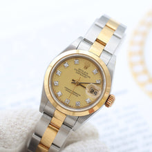 Load image into Gallery viewer, Rolex Datejust Lady ref. 69163 Steel/Gold - Oyster Bracelet - Champagne Diamonds Dial
