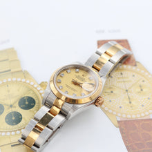 Load image into Gallery viewer, Rolex Datejust Lady ref. 69163 Steel/Gold - Oyster Bracelet - Champagne Diamonds Dial
