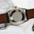 Rolex Datejust ref. 1601 - Steel/Yellow Gold - Champagne Dial  - Leather strap