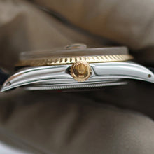 Load image into Gallery viewer, Rolex Datejust ref. 1601 - Steel/Yellow Gold - Champagne Dial  - Leather strap
