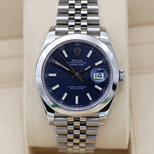 Load image into Gallery viewer, Rolex Datejust ref. 126300 Blue Dial Jubilee bracelet - Full Set
