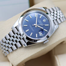 Load image into Gallery viewer, Rolex Datejust ref. 126300 Blue Dial Jubilee bracelet - Full Set
