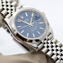 Load image into Gallery viewer, Rolex Datejust ref. 126300 Blue Dial Jubilee bracelet - Full Set
