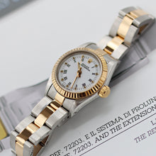 Charger l'image dans la galerie, Rolex Oyster perpetual ref. 67193 White Roman dial Oyster bracelet
