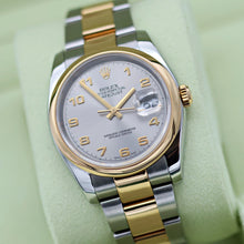 Charger l'image dans la galerie, Rolex Datejust ref. 116203 Grey Arabic Dial - Oyster Bracelet
