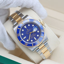 Załaduj obraz do przeglądarki galerii, Rolex Submariner Date ref. 16613LB Steel/Gold - Full Set

