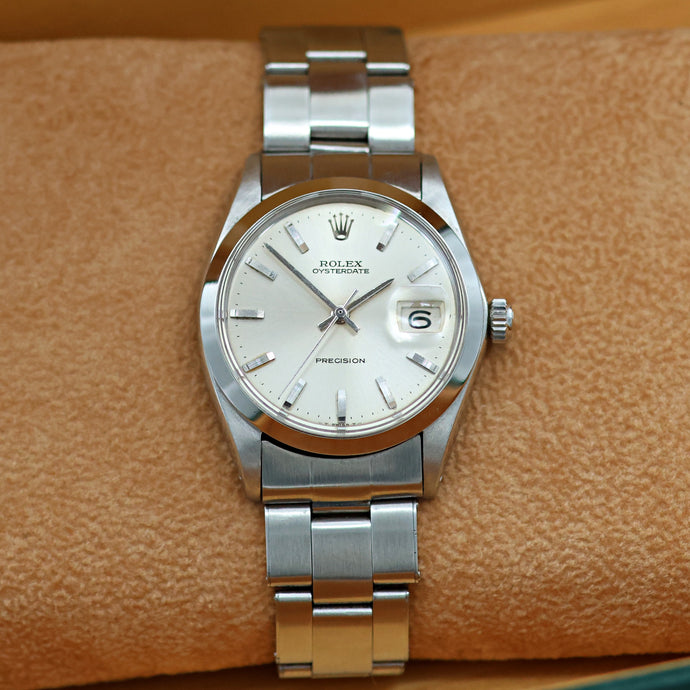 Rolex Precision ref. 6694 - Silver Dial - Oyster Rivet Bracelet