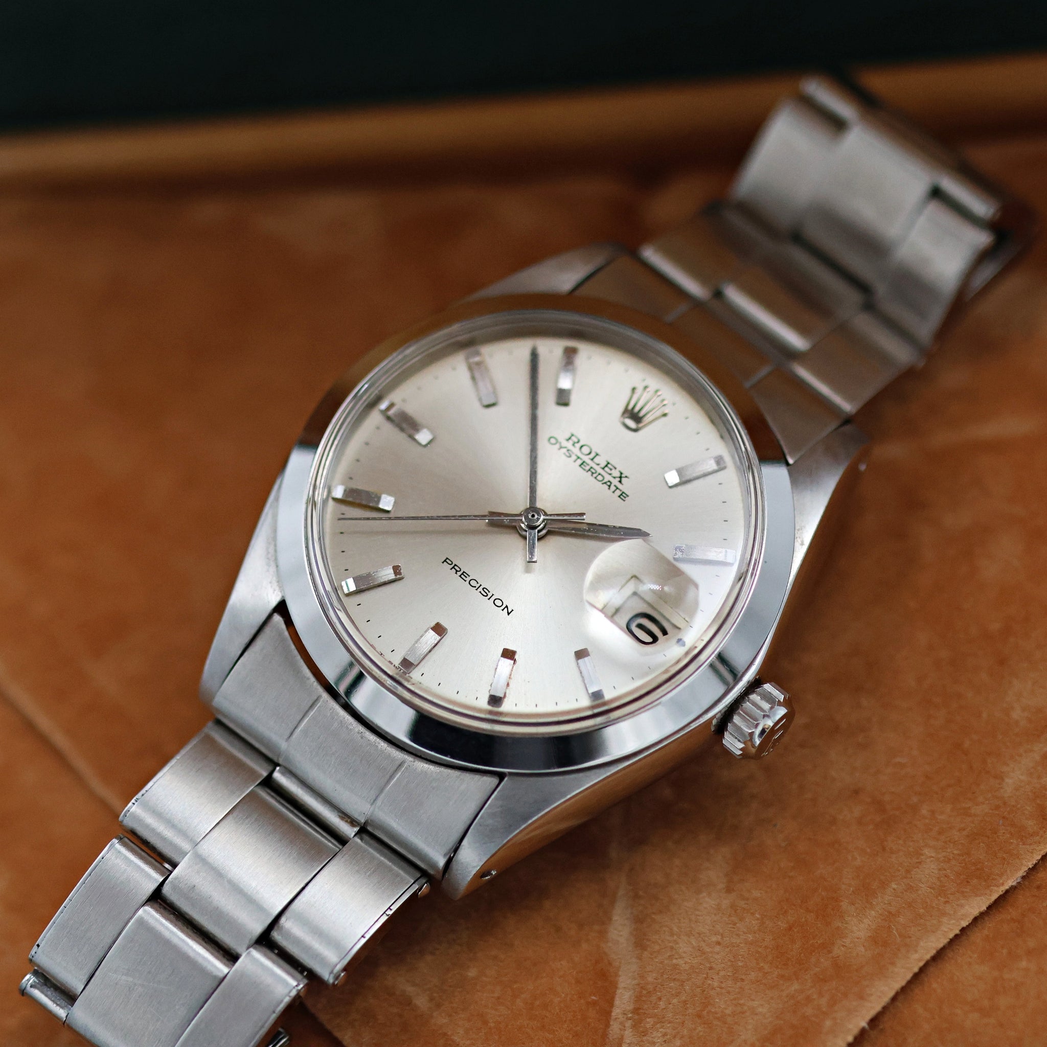 Rolex Precision ref. 6694 - Silver Dial - Oyster Rivet Bracelet