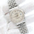 Rolex Datejust 36 ref. 16234 Silver Diamonds Dial - Jubilee Bracelet - Full Set