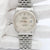 Rolex Datejust 36 ref. 16234 Silver Diamonds Dial - Jubilee Bracelet - Full Set
