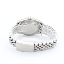 Załaduj obraz do przeglądarki galerii, Rolex Datejust 36 ref. 16234 Silver Diamonds Dial - Jubilee Bracelet - Full Set

