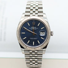 Load image into Gallery viewer, Rolex Datejust ref. 126334 Blue Dial Jubilee bracelet - Full Set

