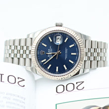 Load image into Gallery viewer, Rolex Datejust ref. 126334 Blue Dial Jubilee bracelet - Full Set
