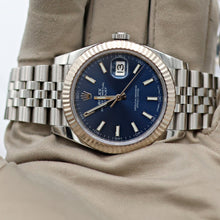 Load image into Gallery viewer, Rolex Datejust ref. 126334 Blue Dial Jubilee bracelet - Full Set

