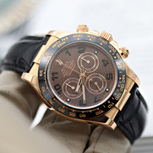Charger l'image dans la galerie, Rolex Daytona ref. 116515 Chocolate Arabic dial Rubber-B strap - Full Set
