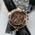 Rolex Daytona ref. 116515 Chocolate Arabic dial Rubber-B strap - Full Set