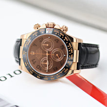 Charger l'image dans la galerie, Rolex Daytona ref. 116515 Chocolate Arabic dial Rubber-B strap - Full Set
