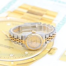 Load image into Gallery viewer, Rolex Oyster Perpetual 67193 Lady Steel and Gold - Champagne Dial Jubilee
