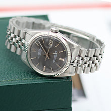 Bild in Galerie-Viewer laden, Rolex Datejust Ref. 1601 - Graues Zifferblatt - Jubilee-Armband
