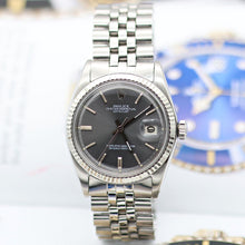 Bild in Galerie-Viewer laden, Rolex Datejust Ref. 1601 - Graues Zifferblatt - Jubilee-Armband

