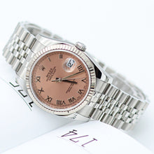 Bild in Galerie-Viewer laden, Rolex Datejust Ref. 116234 Lachs Römisches Zifferblatt - Jubiläum - Voller Satz
