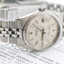 Charger l&#39;image dans la galerie, Rolex Datejust 36 ref. 1603 - Silver Dial (V I) - Jubilee bracelet
