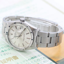 Bild in Galerie-Viewer laden, Rolex Oyster Perpetual Datum Ref. 1501 34 mm - Silber -Zifferblatt - Austernarmband
