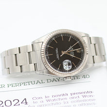 Carica l'immagine nel visualizzatore di Gallery, ON SALE: Rolex Datejust 36 ref. 16234 Black (Circle) Dial - Oyster Bracelet
