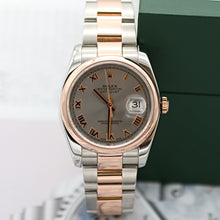 Załaduj obraz do przeglądarki galerii, Rolex Datejust ref. 116201 Grey Roman Dial Oyster bracelet
