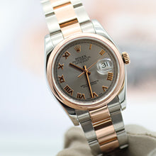 Załaduj obraz do przeglądarki galerii, Rolex Datejust ref. 116201 Grey Roman Dial Oyster bracelet

