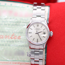 Cargar imagen en el visor de la galería, Rolex Oyster Perpetual Lady Datejust ref. 6516 Silver Dial - Full Set
