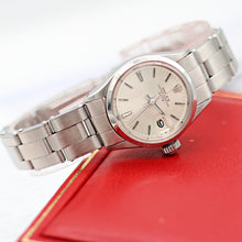 Cargar imagen en el visor de la galería, Rolex Oyster Perpetual Lady Datejust ref. 6516 Silver Dial - Full Set
