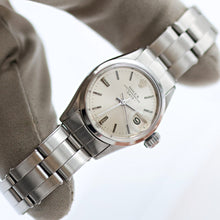 Cargar imagen en el visor de la galería, Rolex Oyster Perpetual Lady Datejust ref. 6516 Silver Dial - Full Set
