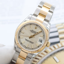 Load image into Gallery viewer, Rolex Lady-Datejust 31mm ref. 178273 Silver Dial Oyster bracelet - Full Set
