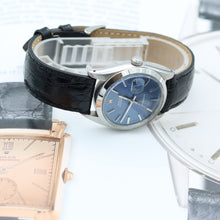 Load image into Gallery viewer, Rolex Precision Date ref. 6694 Blue Dial - Leather Strap

