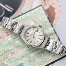 Cargar imagen en el visor de la galería, Rolex Oyster Perpetual Lady Datejust ref. 6516 Silver Dial - Full Set
