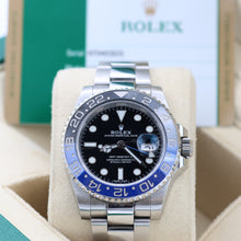 Load image into Gallery viewer, Rolex GMT Master II ref. 116710BLNR (Batman) - Full Set
